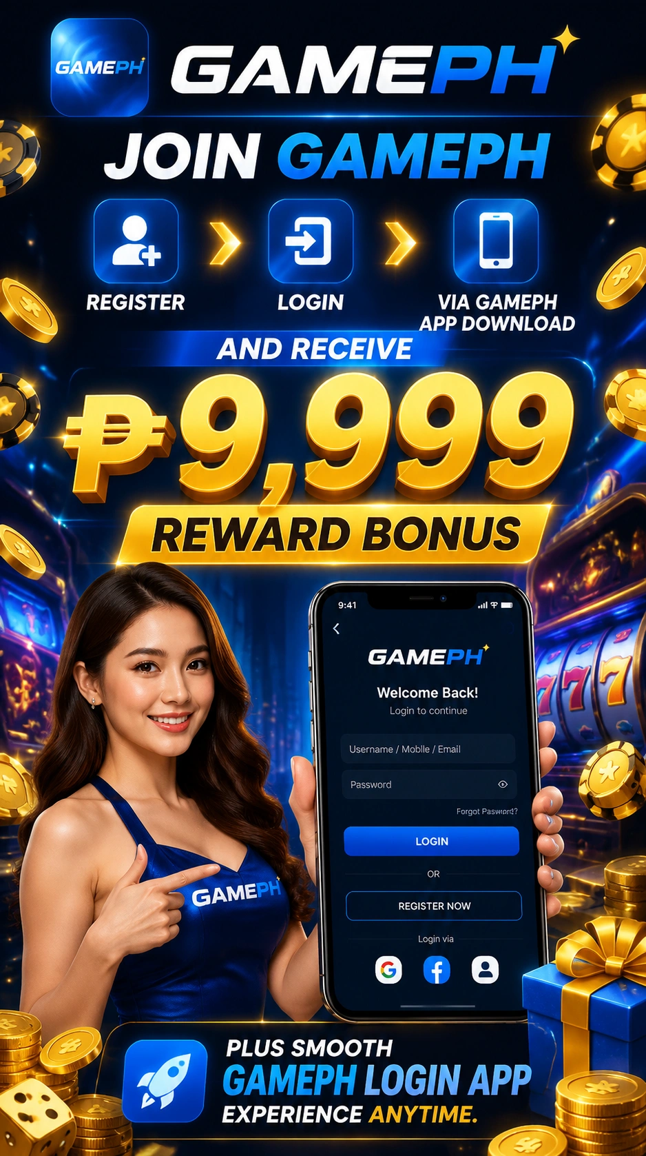 Mobile casino browsing experience on a smartphone