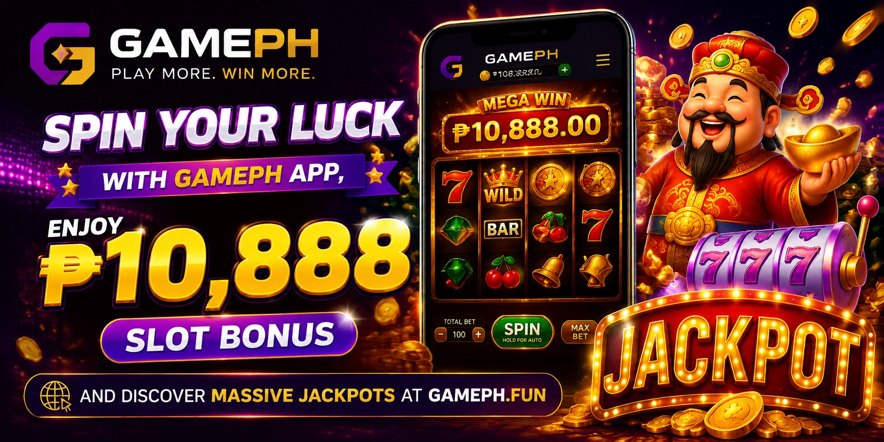 Video slot screen with bonus symbols and animated reel design